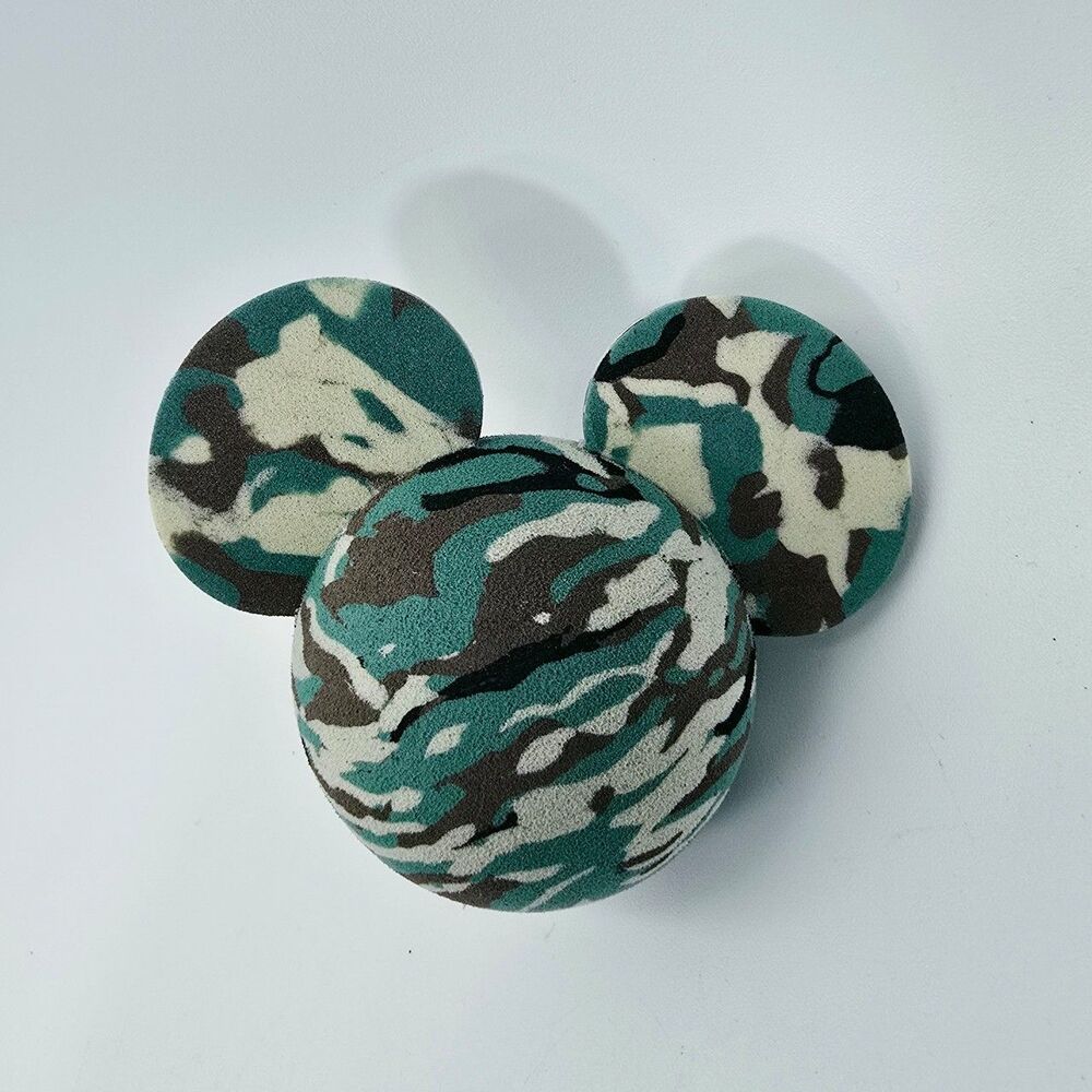 Disney Mickey Mouse Ears Car Antenna Topper Ball Camouflage